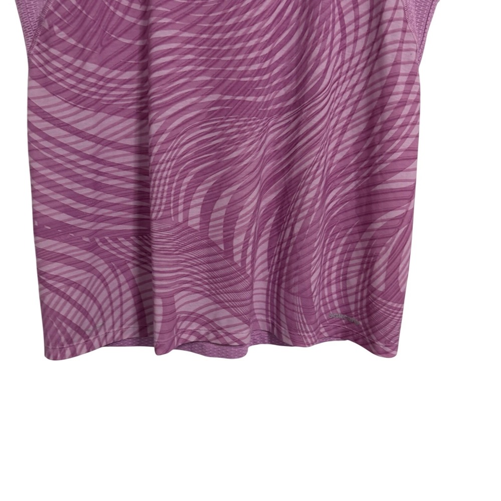 Saucony Womens Racerback Tank Top Purple Swirl Athletic Workout Gym Size L - Picture 8 of 12